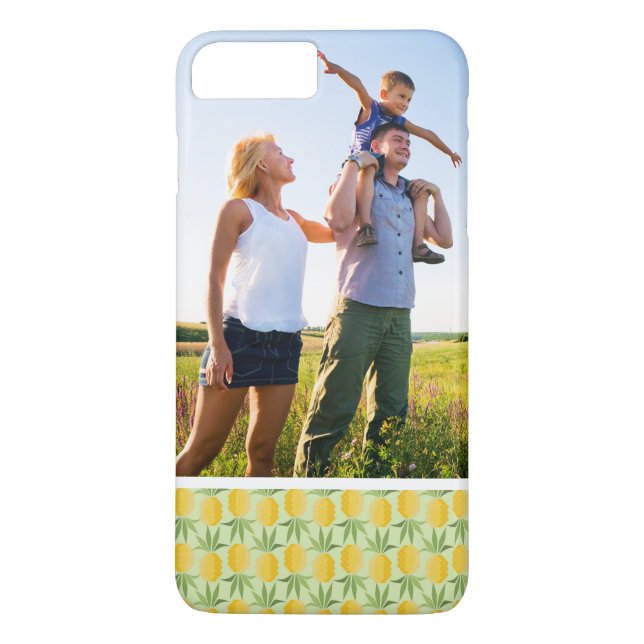 Funda De Case-Mate Para iPhone Piñas retras de la foto de encargo (Reverso)
