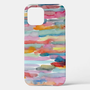 Funda Para iPhone 12 Pincel de color abstracto colorido