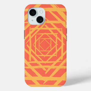 Funda Para iPhone 15 Pincel en cuadrados
