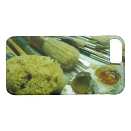Funda Para iPhone 8/7 Pinceles y pintura