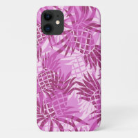 Pineapple Camo Hawaiano Tropical - Rosa