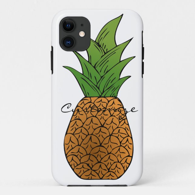 Funda De Case-Mate Para iPhone pineapple Thunder_Cove (Reverso)
