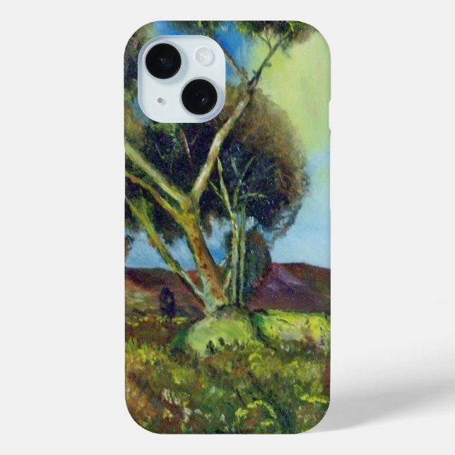 Funda De Case-Mate Para iPhone PINEWOOD EN EL Paisaje DE TOSCANA (Reverso )