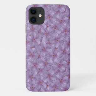 Funda Para iPhone 11 Pineywoods Geranium Seamless Pattern