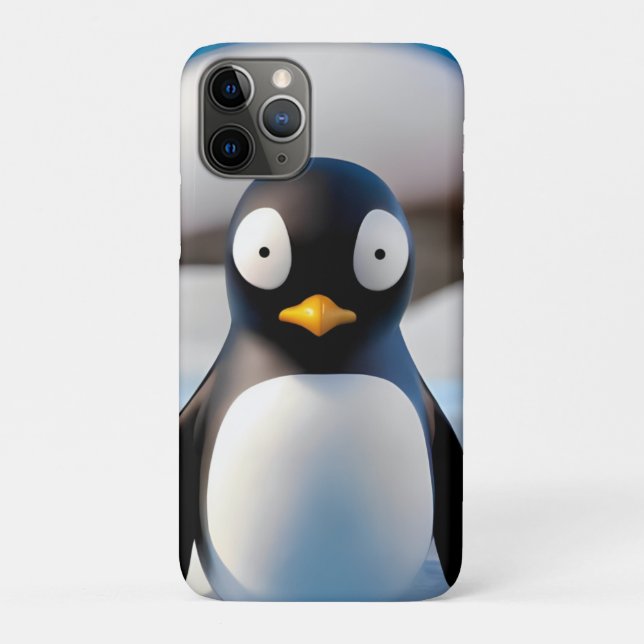 Funda De Case-Mate Para iPhone Pingüino (Reverso)