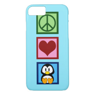 Funda Para iPhone 8/7 Pingüino Azul