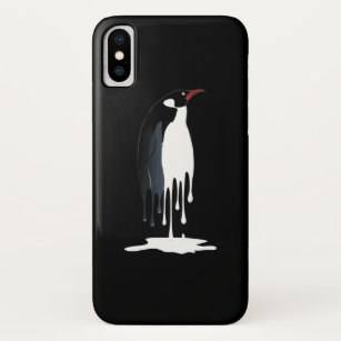 Funda Para iPhone X Pingüinos Antárticos Pingüino En Problemas