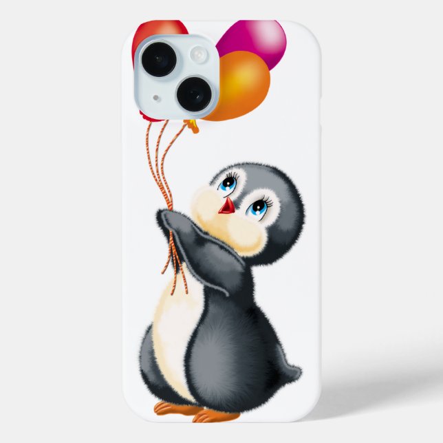 Funda De Case-Mate Para iPhone pingüinos en la Antártida (Reverso )