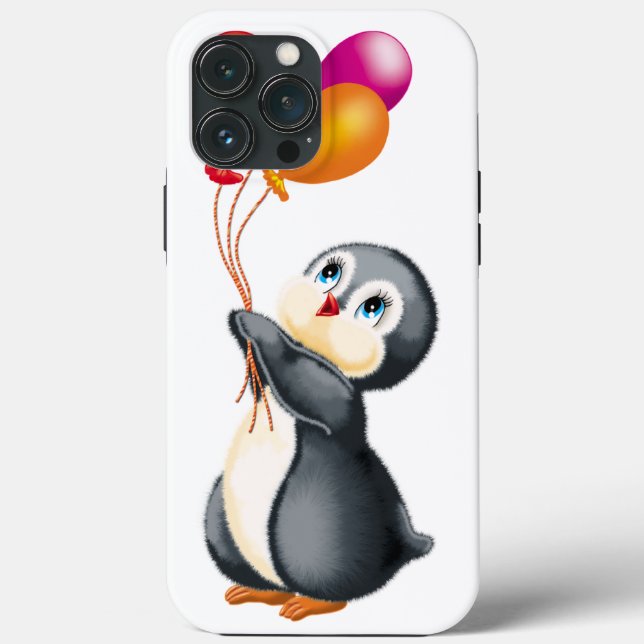 Funda De Case-Mate Para iPhone pingüinos en la Antártida (Reverso )