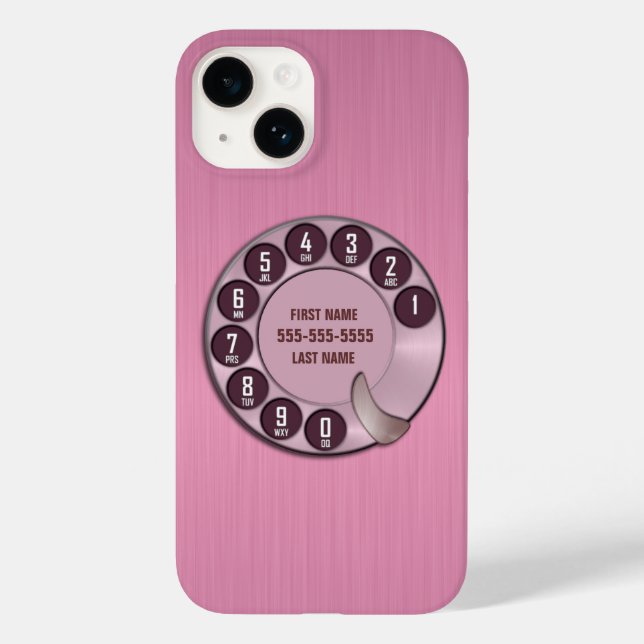 Funda De Case-Mate Para iPhone Pink (Reverso )