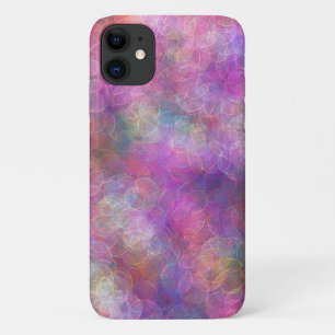 Funda Para iPhone 11 \Pink and Purple Bokeh