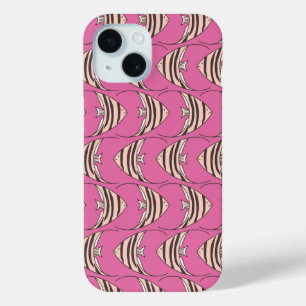 Funda Para iPhone 15 Pink Angel Fish