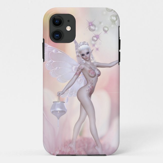 Funda De Case-Mate Para iPhone Pink Blossom Faerie (Reverso)