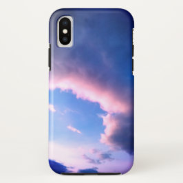 Funda Para iPhone X Pink clouds