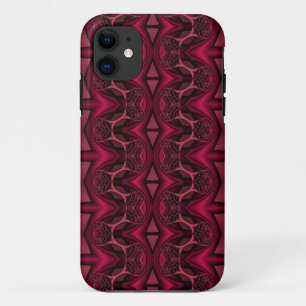Funda Para iPhone 11 Pink Diamond eyes arte fractal Personalizado iPhon