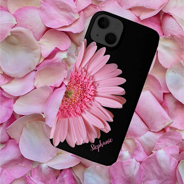 Funda De Case-Mate Para iPhone Pink Gerber Daisy Bloom (Subido por el creador)