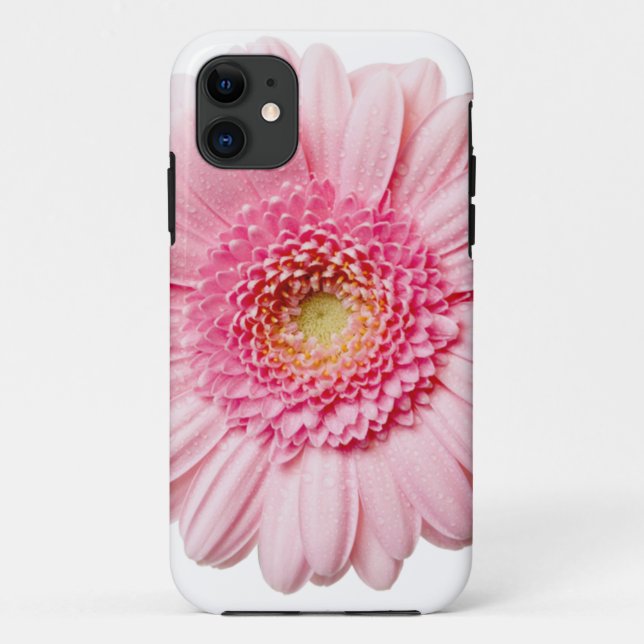 Funda De Case-Mate Para iPhone Pink Gerbera Daisy (Reverso)
