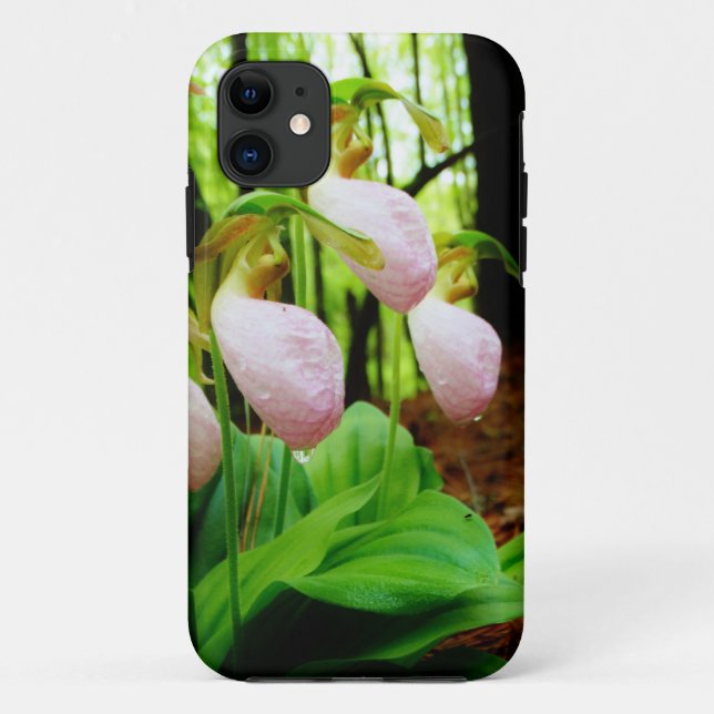Funda De Case-Mate Para iPhone Pink Lady Slipper Wild Orchid (Reverso)