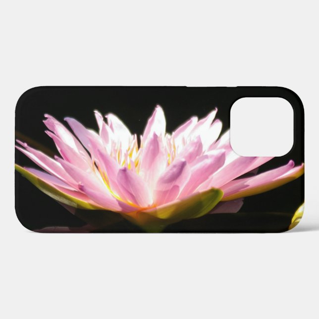 Funda De Case-Mate Para iPhone Pink Lotus Water (Reverso  (Horizontal))