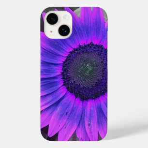 Funda Para iPhone 14 De Case-Mate Pink N Purple Sunflower