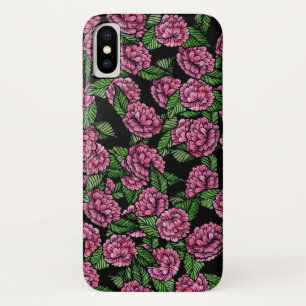 Funda Para iPhone X Pink Peony