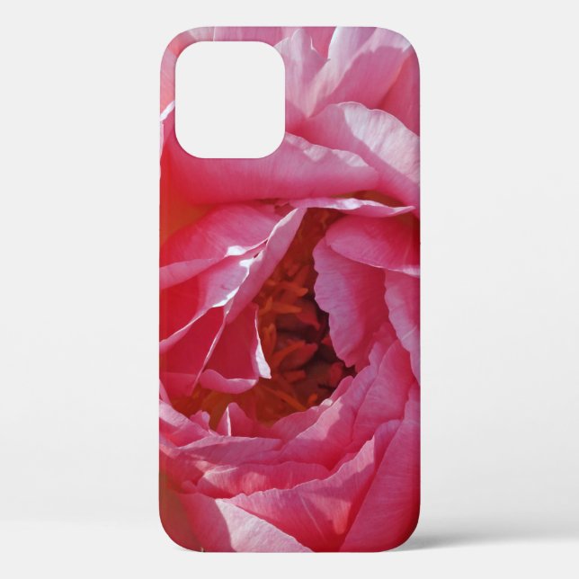 Funda De Case-Mate Para iPhone Pink Peony (Reverso )