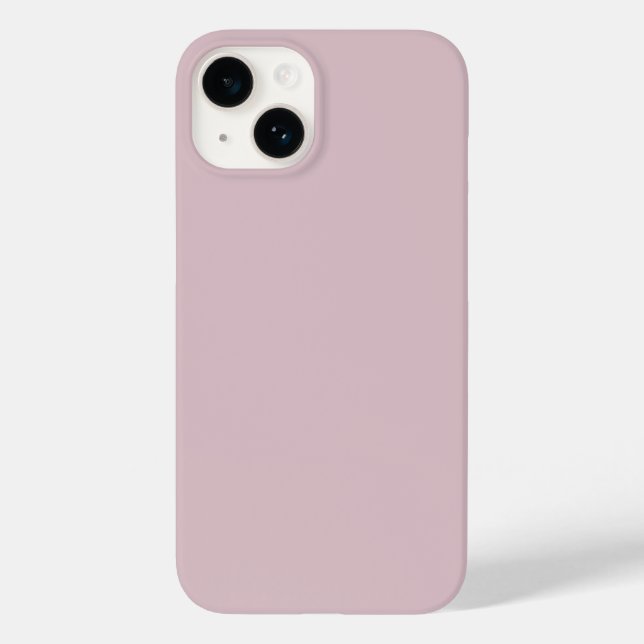 Funda De Case-Mate Para iPhone Pink sólido (Reverso )