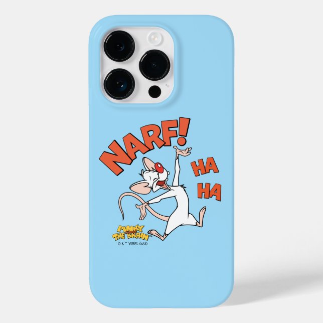 Funda De Case-Mate Para iPhone Pinky y el cerebro | Pinky "Narf" (Reverso )