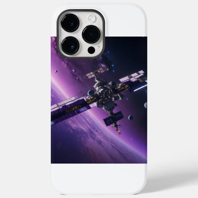 Funda De Case-Mate Para iPhone Pinnacle galáctica: Fusión dinámica de la fuerza,  (Reverso )