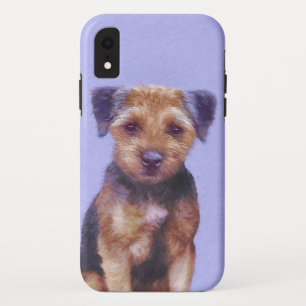 Funda Para iPhone XR Pintado de la frontera del territorio - Arte de pe