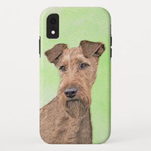Funda Para iPhone XR Pintado Terrier Irlandés - Arte de Perro Original.