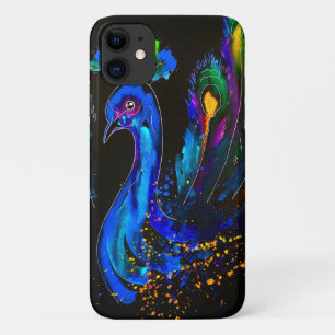 Funda Para iPhone 11 Pintado Whimsical Peacock