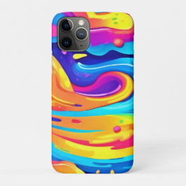 Funda Para iPhone 11 Pro Pintar cósmicamente Swirls