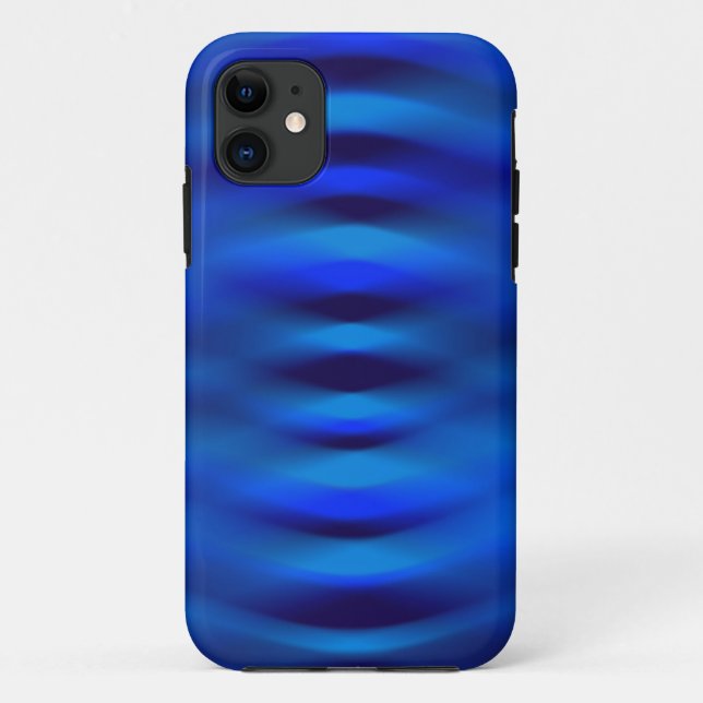 Funda De Case-Mate Para iPhone Pintar fondo azul (Reverso)