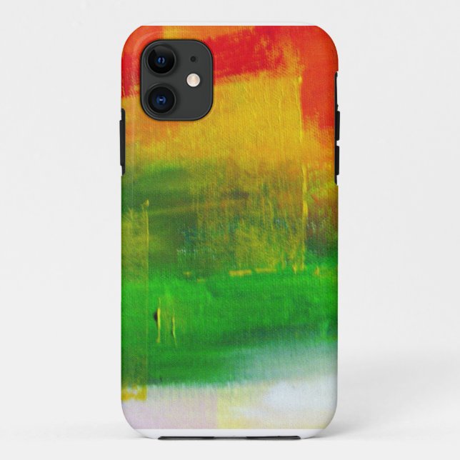 Funda De Case-Mate Para iPhone Pintura abstracta (Reverso)