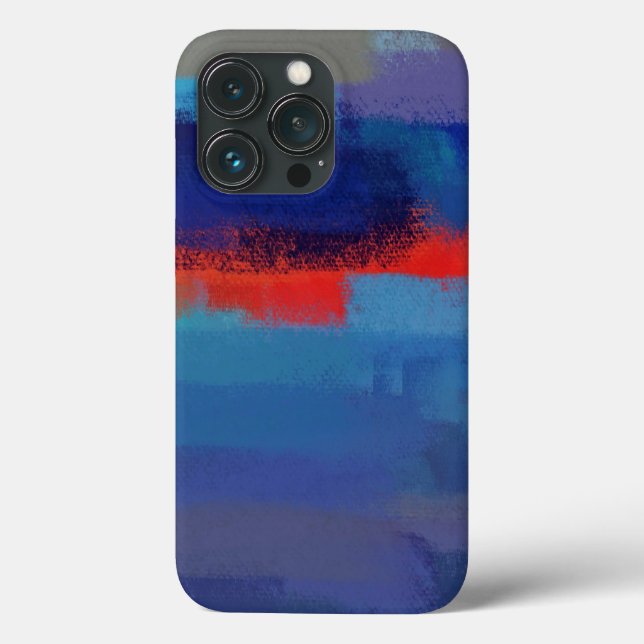 Funda De Case-Mate Para iPhone Pintura abstracta (Reverso )