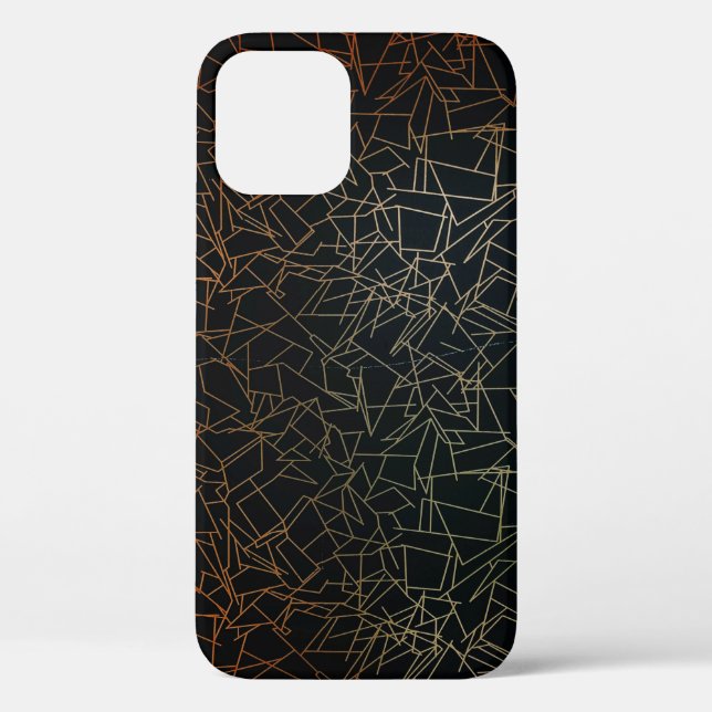 Funda De Case-Mate Para iPhone Pintura abstracta (Reverso )