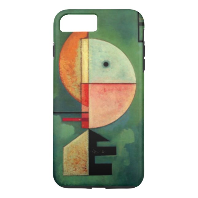 Funda De Case-Mate Para iPhone Pintura abstracta ascendente de Kandinsky (Reverso)