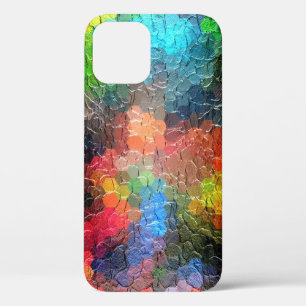 Funda Para iPhone 12 Pro Pintura abstracta   Colores dinámicos