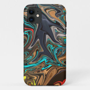 Funda Para iPhone 11 Pintura abstracta colorida   Mejor obra maestra