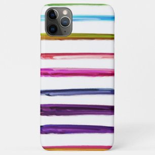 Funda Para iPhone 11 Pro Max Pintura abstracta Coloridas pinceladas de pincel