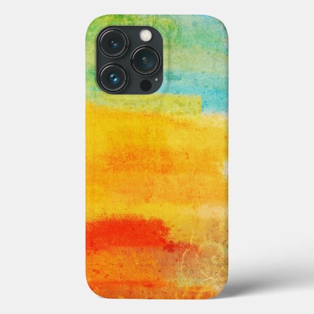 Funda De Case-Mate Para iPhone Pintura abstracta de época (Reverso )