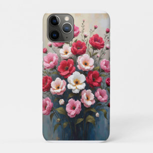 Funda Para iPhone 11 Pro Pintura abstracta de flores estilizadas