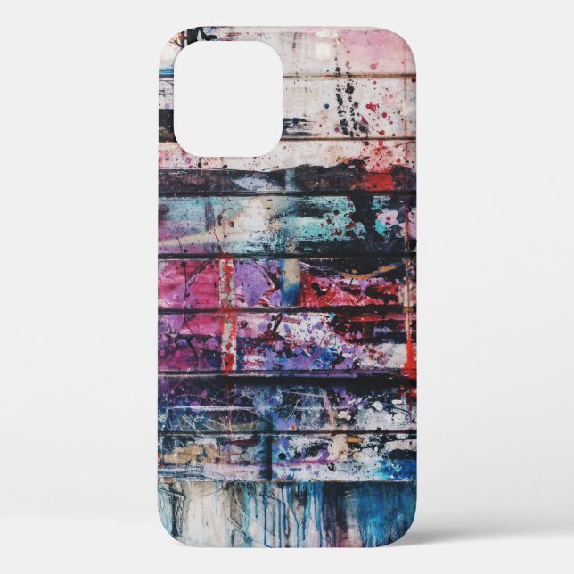FUNDA DE Case-Mate PARA iPhone PINTURA ABSTRACTA MULTICOLORADA (Reverso )
