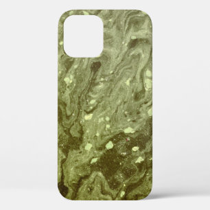 Funda Para iPhone 12 Pintura abstracta verde