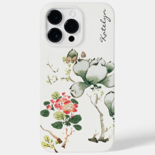 Funda Para iPhone 14 Pro Max De Case-Mate Pintura artística floral japonesa vintage botánica