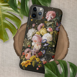 Funda Para iPhone 11 Pro Max Pintura clásica de Bella Artes de vida con flores 