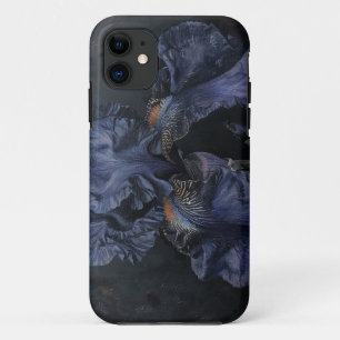 Funda Para iPhone 11 Pintura de aceite Iris Botánico