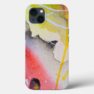 Funda Para iPhone 13 Pintura de arte abstracto acuarela