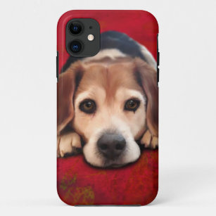 Funda Para iPhone 11 Pintura de arte beagle Bella Artes Dog